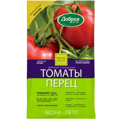 Удобрение орган/комп для томатов и перцев 0.9кг(12) — Городок мастеров